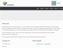 Tablet Screenshot of everestect.com